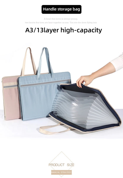 Large Capacity Document Storage Bag