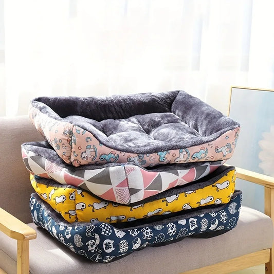 Plush Orthopedic Pet Sofa Bed