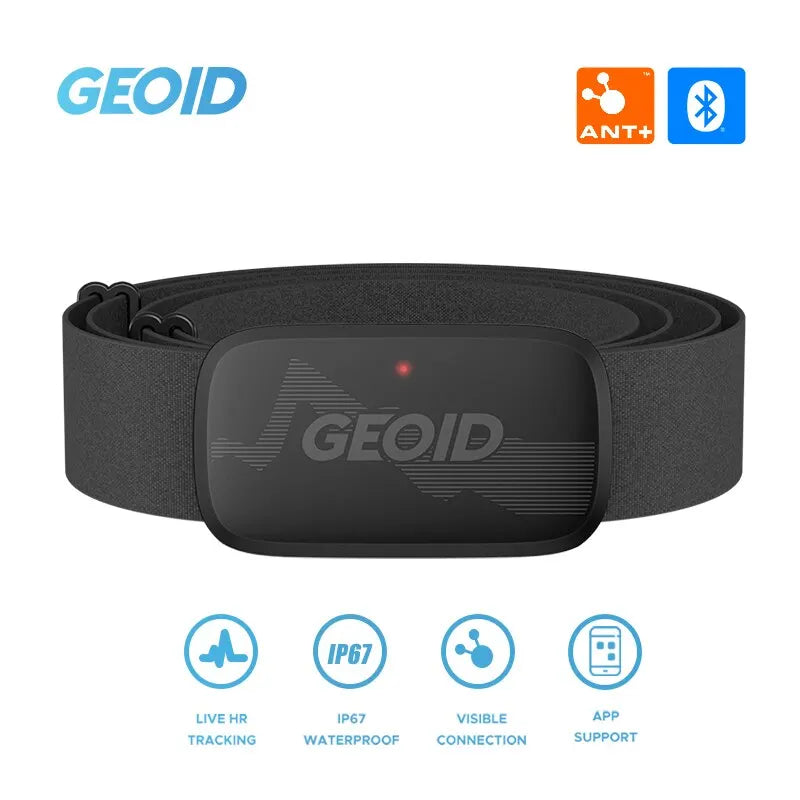 Bluetooth & ANT+ Chest Strap Heart Rate Sensor