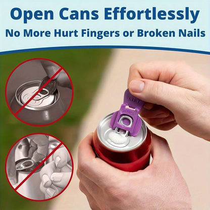 Reusable Beverage Can Opener Set with Protective Cover