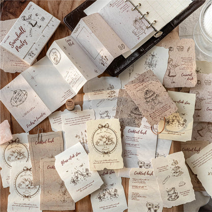 Retro Scrapbook Decoration Stickers