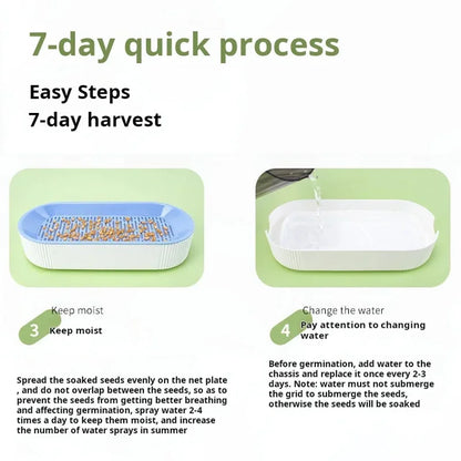 Hydroponic Cat Grass Growing Kit