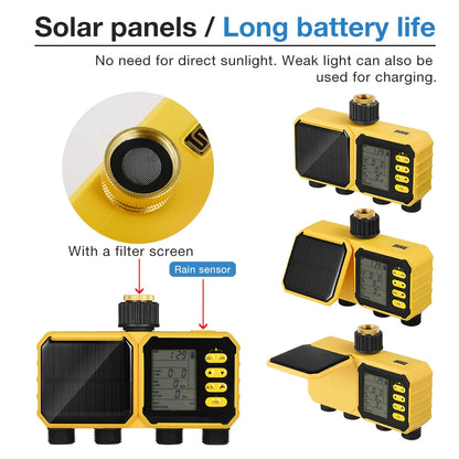 Smart Solar WiFi Irrigation Timer