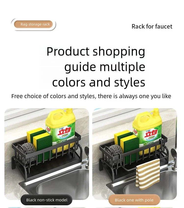 Countertop Sink Organizer & Drying Rack