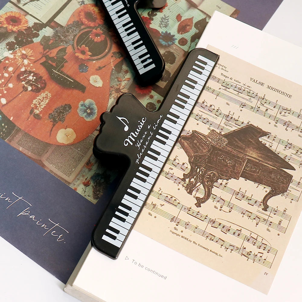 Portable Music Book Page Clips for Piano, Keyboard & Sheet Music