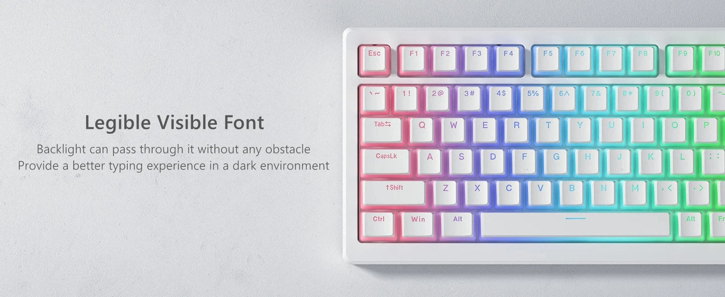 129-Key Pudding PBT Keycap Set