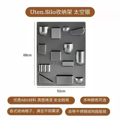 Wall Mounted Storage Rack Organizer for Home & Office