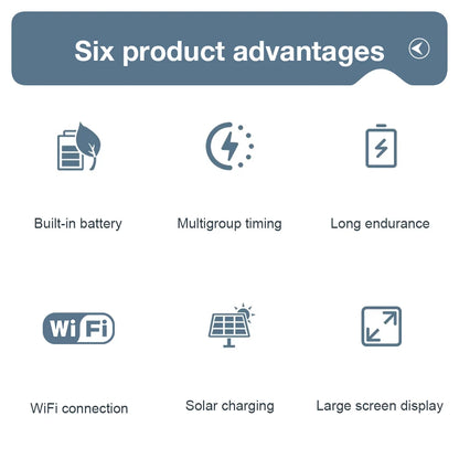 Smart Solar WiFi Irrigation Timer