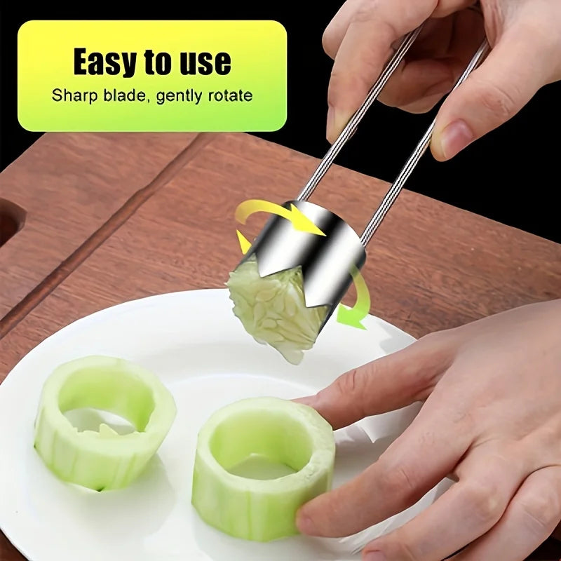 Stainless Steel Fruit & Vegetable Corer