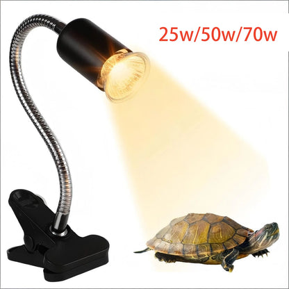 Reptile Heat Lamp with Clip Holder