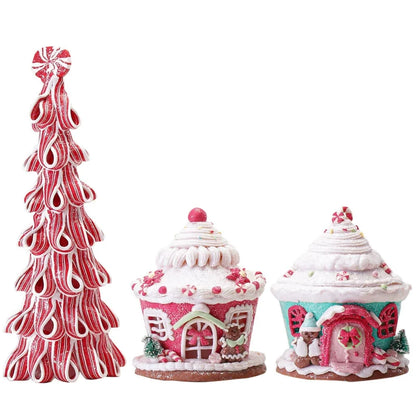 Luminous Christmas Castle Ornament