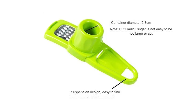 Mini Garlic Press & Grinder
