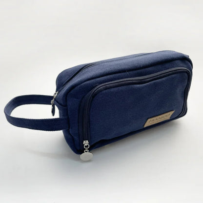 Large Capacity Canvas Pencil Case