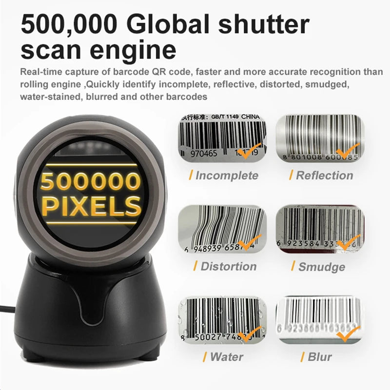 Boland X7 USB QR & Barcode Reader
