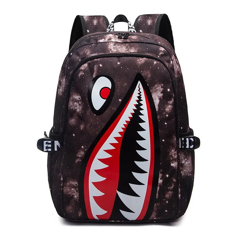 Shark School Backpack for Kids & Teens