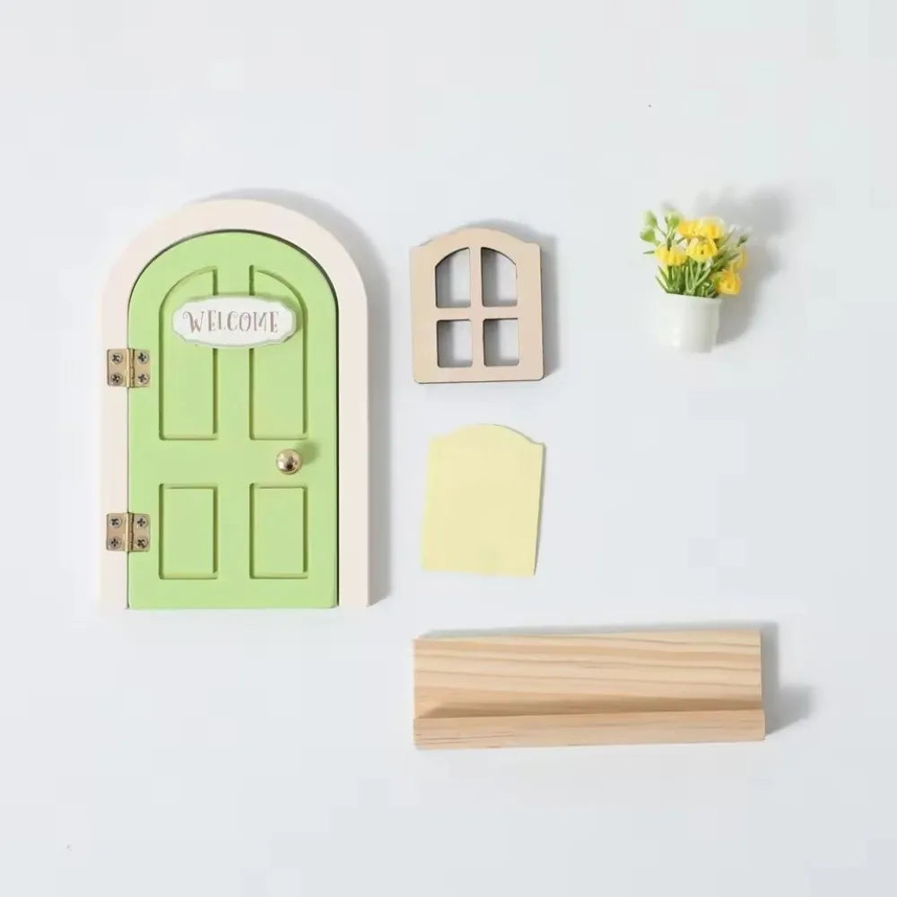 Glow-in-the-Dark Fairy Door Wall Decoration