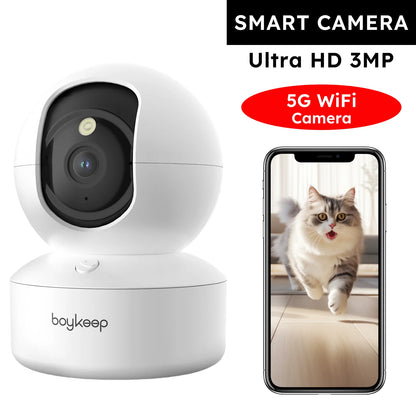 BoyKeep 2K Indoor WiFi Security Camera
