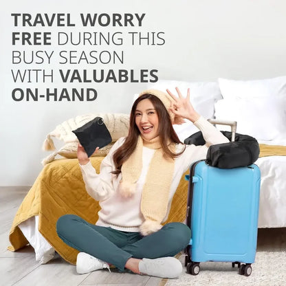 Fillable Travel Neck Pillow Bag