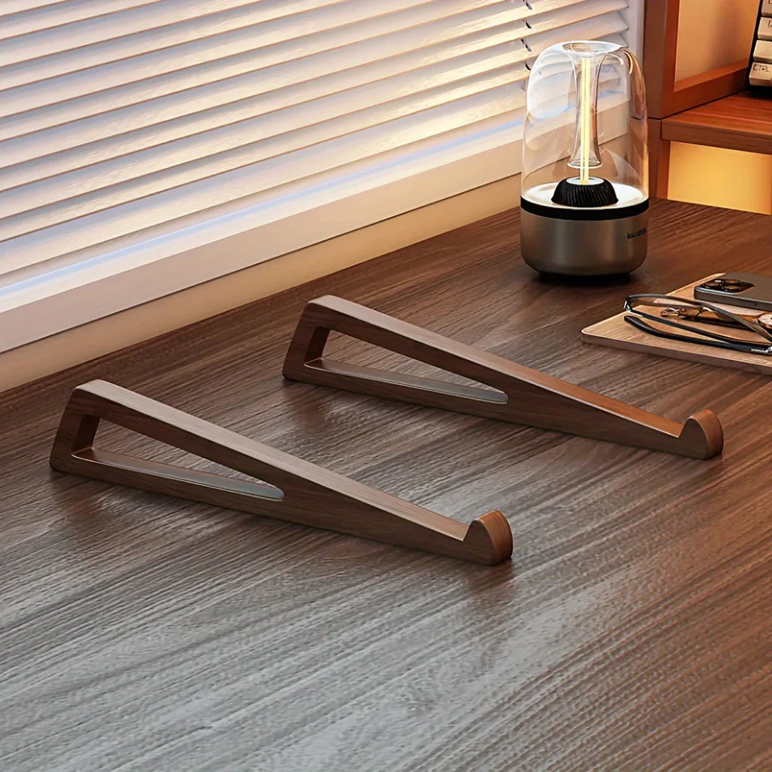 Foldable Wooden Laptop Stand