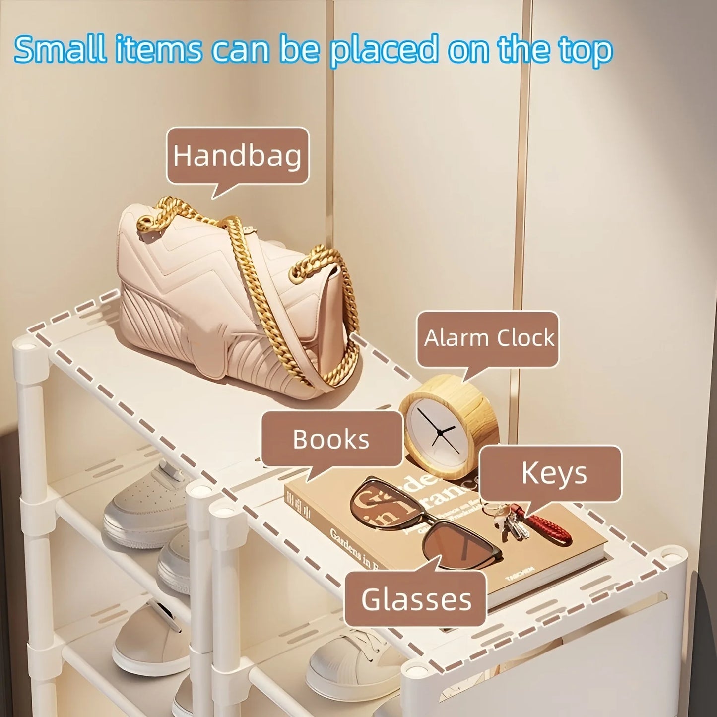 Space-Saving Shoe Rack