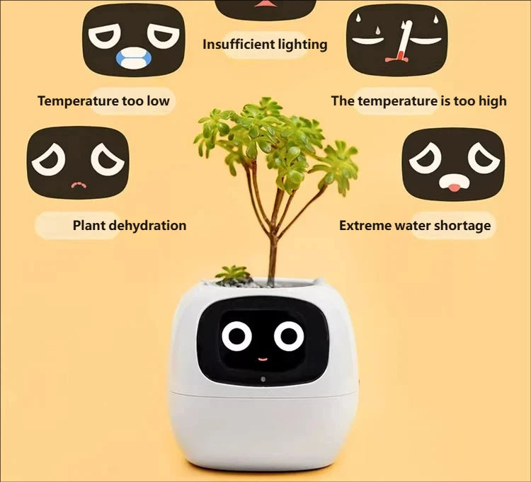Smart Interactive Plant Companion Pot