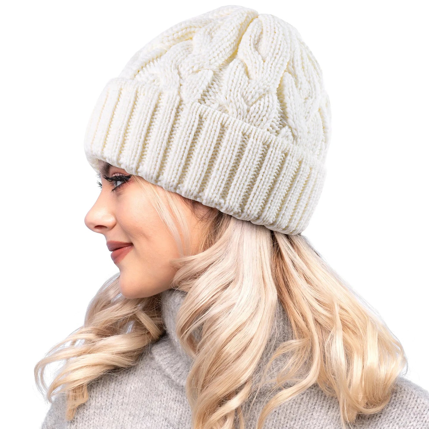 Winter Knitted Warm Beanie Hat