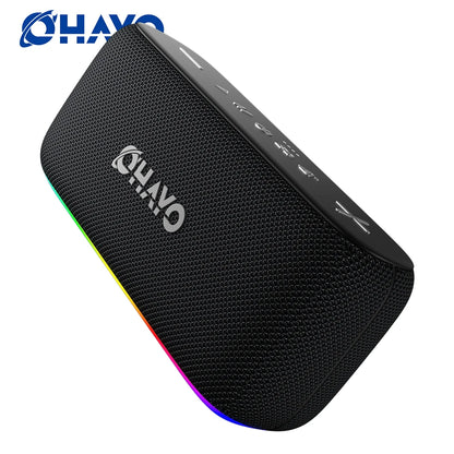 60W Wireless Speaker with RGB Lights & Waterproof Design