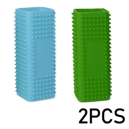 Pet Hair Removal Silicone Brush