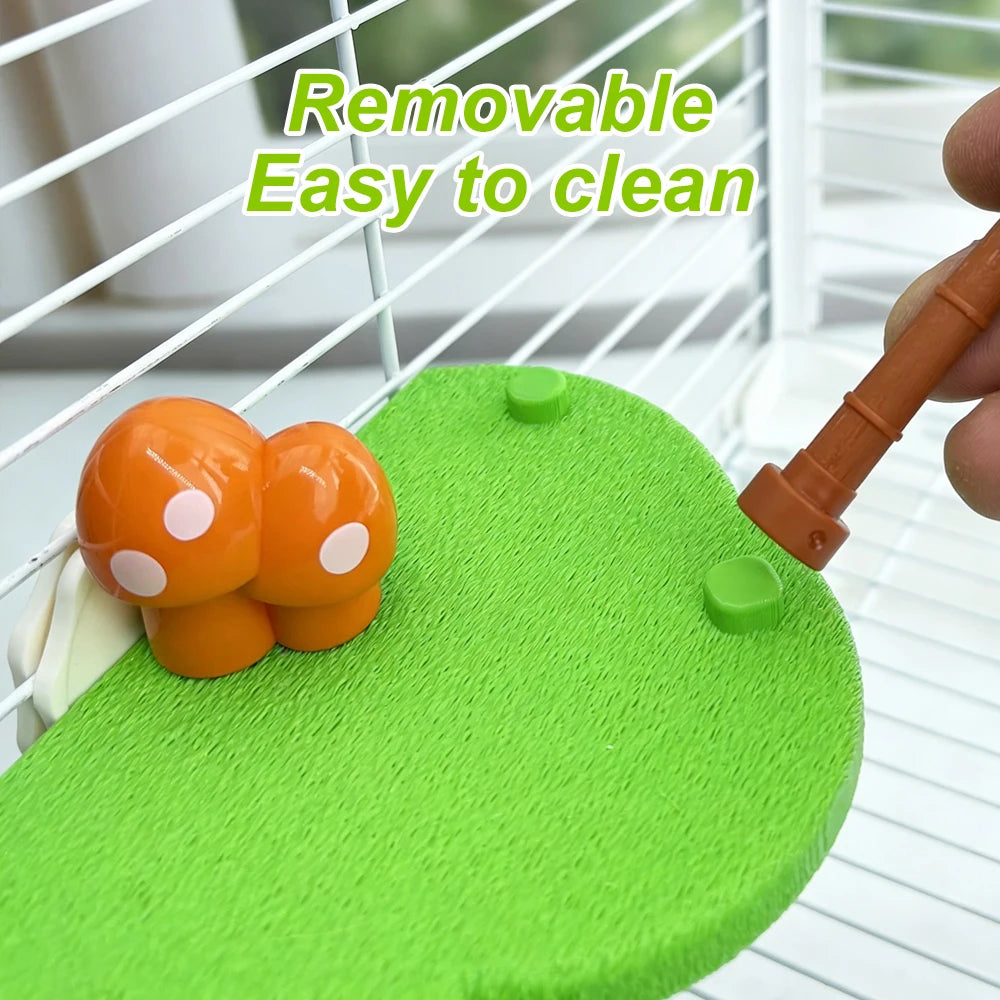 Tropical Bird Perch Platform Toy