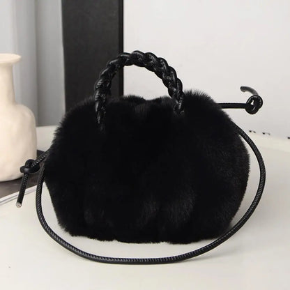 Plush Cloud Crossbody Handbag