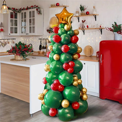 Christmas Tree Balloon Decoration Set