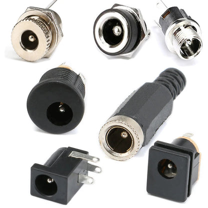 DC Power Plug & Socket Connector Set