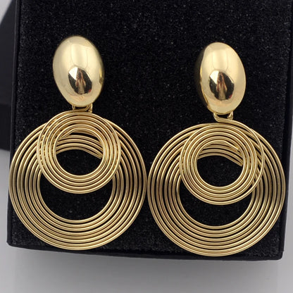 Big Round Earrings