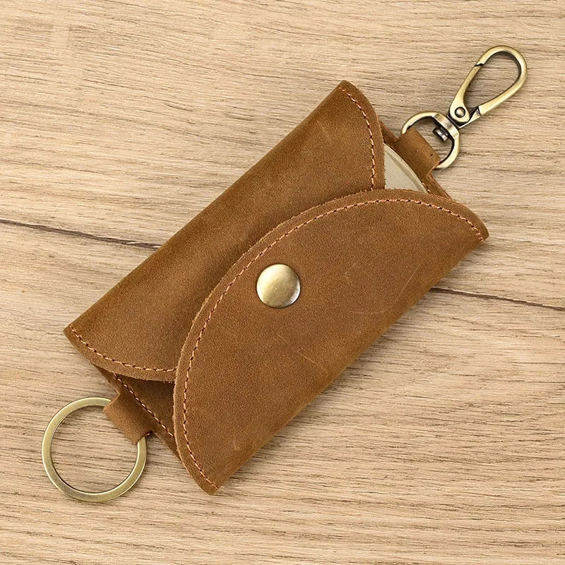 Genuine Leather Key Organizer Case