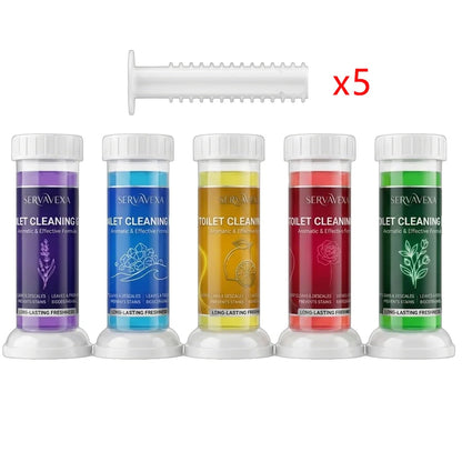Toilet Cleaning Gel Stamp Set