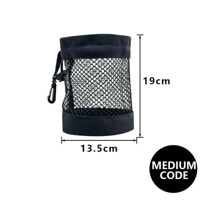 Golf Ball Storage Bag with Drawstring Closure