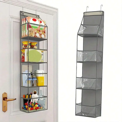 4/6-Tier Hanging Fabric Storage Organiser