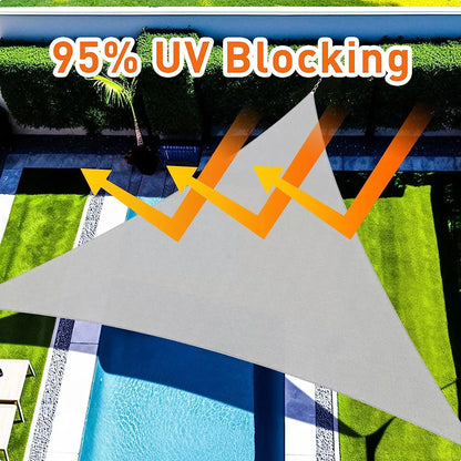 Waterproof Triangle Sun Shade Sail