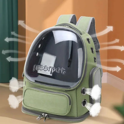 Transparent Cat Carrier Backpack Bag