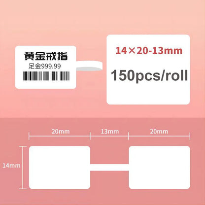 Thermal Jewelry Price Label Stickers