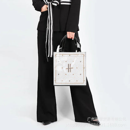 Square PVC Everyday Tote Bag