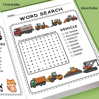 Kids Word Search Puzzle Book