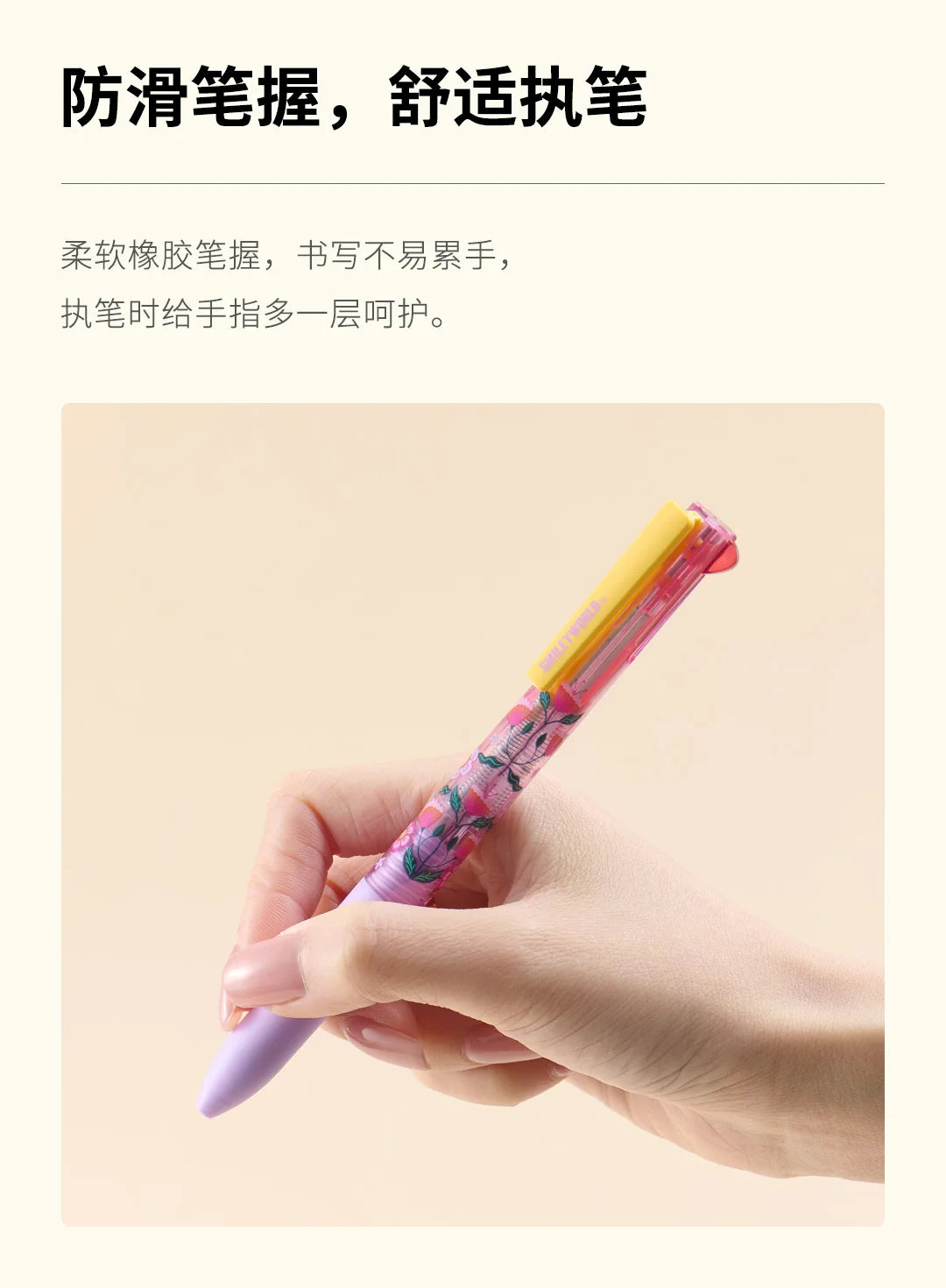 0.5mm Gel Pen & Mechanical Pencil Multi Pen for School & Office