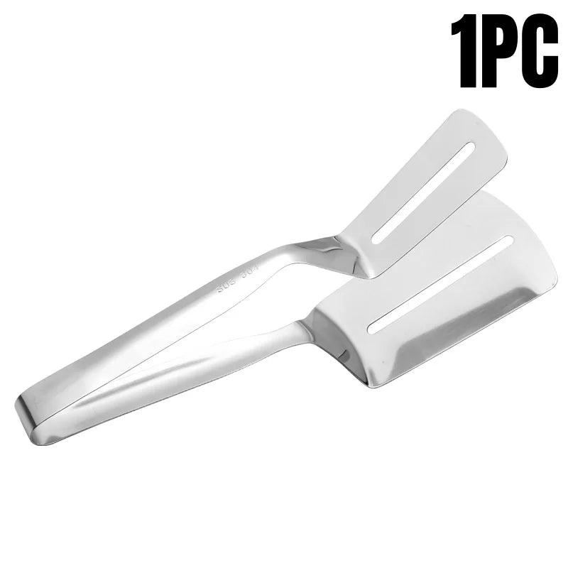 Double-Sided Cooking Tongs for Grilling & Frying