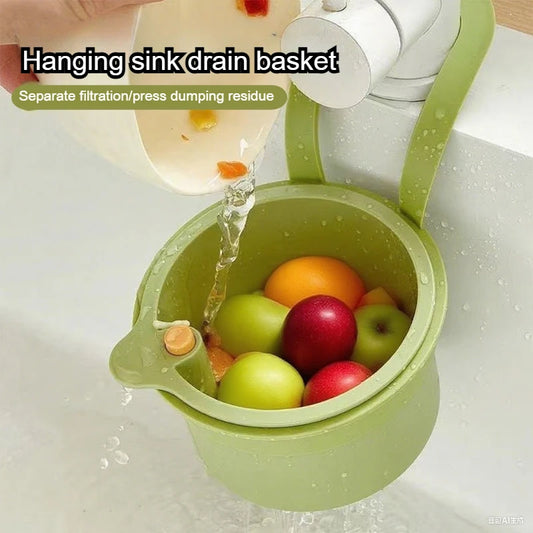 Hanging Sink Drain Basket & Food Strainer