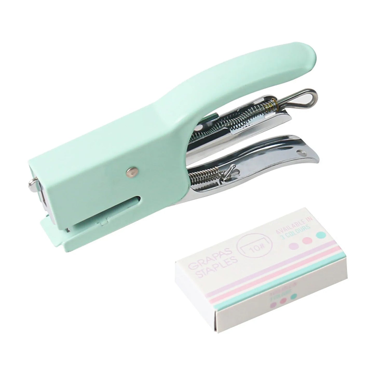 Portable Mini Desk Stapler with 750 Staples