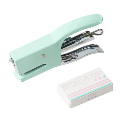 Portable Mini Desk Stapler with 750 Staples