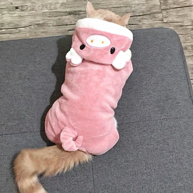 Warm Fleece Pet Hoodie