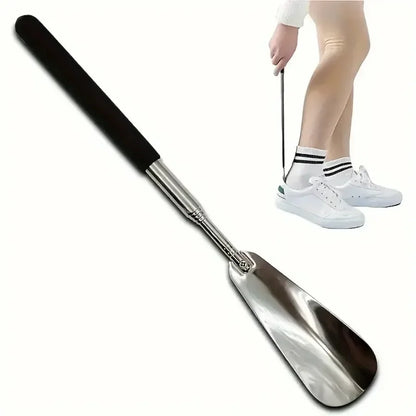 Retractable Stainless Steel Shoe Horn