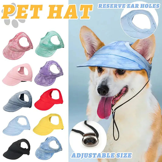Pet Dog Baseball Cap with Sun Protection